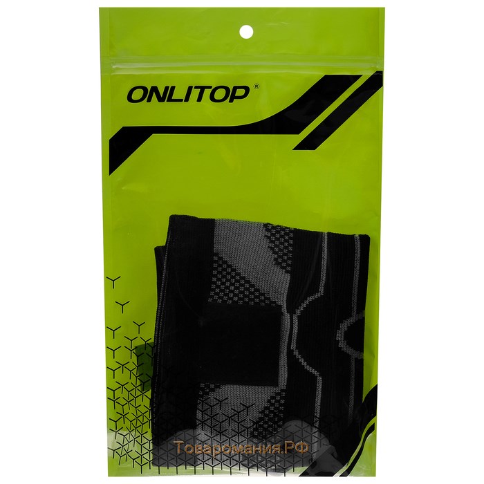 Суппорт для колена ONLYTOP, 1 шт., р. L