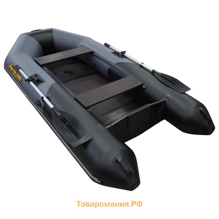 Лодка YUGANA 2800 СК Light, цвет серый/чёрный