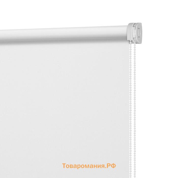 Рулонная штора Decofest «Плайн», 50х160 см, цвет белый