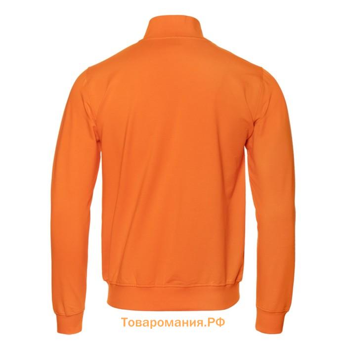 Толстовка унисекс, размер 46, цвет оранжевый