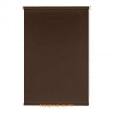 Штора рулонная Shantung, 40х160 см, цвет шоколад