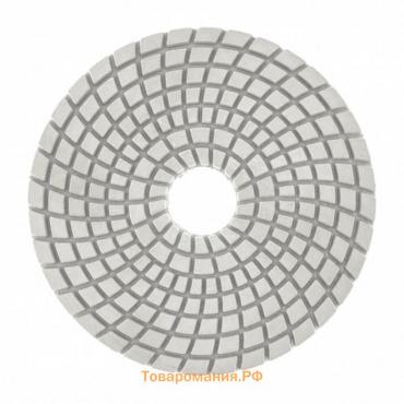 Алмазный гибкий шлифовальный круг Matrix 73508, d=100 мм, P100, мокрое шлифование, 5 шт.