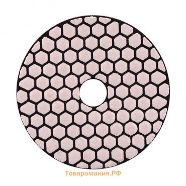 Алмазный гибкий шлифовальный круг "Черепашка" TRIO-DIAMOND, для сух. шлифовки, 100 мм, №30